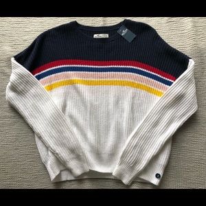 Multicolored Hollister sweater